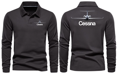 CESSNA LONG SLEEVE POLO